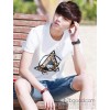 Men's T-shirt wholesale trade stocks 100 pieces