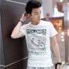 Men's t-shirt men's wear short sleeved summer stock manufacturers brand Weihuo cheap price clearance