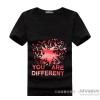 Custom New Men's casual T-shirt Cotton Mens White Short Sleeved T-shirt made loose