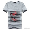 Beijing made summer men's T-shirts printed cotton T-shirt slim professional custom