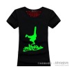 Haidian custom men's summer T-shirt short sleeve T-shirt slim luminous new custom cotton T-shirt cus