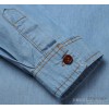 2014 autumn and winter men's casual denim shirt shirt SHIRT MENS fit fashionable tide