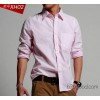 2014 new men's shirts leisure cotton shirt