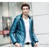 New winter men's casual wear men's cashmere coat with thick cotton padded clothes warm male Korean m