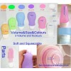 Pet emulsion bottle cosmetic bottle sprayer travel set of silicone rubber products