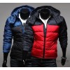 Aliexpress export 2013 new men's slim men's hooded cotton foreign trade winter warm spell