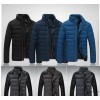 Men's cotton padded cotton men's fashion leisure men down jacket stall new inventory