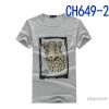 The new summer tide men's fashion casual T-shirt slim Korean Short Sleeved T-shirt man backing print