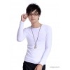 OEM shirt sleeved t-shirt t-shirt blank men tight solid grounding