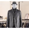 2013 new men's fashion a warm winter thick long sleeved collar cap free wind Alfred