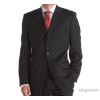 The wholesale inventory of single row knob two black men's suits and Korean dress suits can be busin