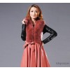 2014 digny Grenada new autumn fox fur leather leather fur vest Alfred