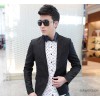 The new spring men's suit jacket Slim small suit Korean men's casual one button suit coat color