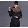 The new dngr2014 long slim Alfred raccoon fur collar rabbit pin 164 liner