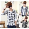 The new version of slim men Sweater Hoodie Sweater Jacket Mens stamp thin wholesale / generation