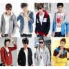 2014 Korean winter, men's sweater Hooded Sweater thickened miscellaneous men male stall inventory