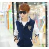 2015 new winter men's sweater coat SWEATER MENS leisure slim young youth.