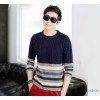 Direct I new winter men's sweater slim Japanese Korean warm thickening of knitted sweater