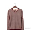 Korean version of the new winter V collar man knit cashmere sweater and stamp Mens cardigan Mens thi