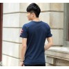 2015 summer new Korean slim thin Men T-shirt short sleeve T-shirt brand men's body