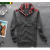 Classic casual fashion Lapel badges turtleneck sweater Pullover men DT76551