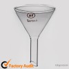 High borosilicate 3.3 thick tube standard funnel