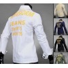 Foreign trade fashion personality of foreign trade for the men's jacket jacket personality letter le