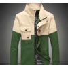 2015 new spring Korean men's jacket slim collar color jacket size male coat 09