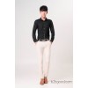 The new Metrosexual Korean men's casual pants slim casual pants trousers manufacturers wholesale fas