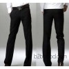 Men's clothing wholesale fashion arc back pocket leisure trousers men's trousers trousers for men