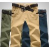 Wholesale autumn men's casual pants slim pants Metrosexual color 7 color into one generation