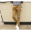 Autumn and winter with cashmere thickening trend of Korean men's casual pants men's pants pants men'