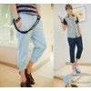 The trousers are color flanging men's casual pants pants seven comfortable cotton men's pants male H