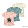 2015 new summer pure Korean small child children baby cotton short sleeved T-shirt