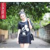 2015 new summer dress T-shirt CLASSIC MICKEY T-shirt Women Short Wan tide