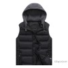 2014 new winter men's casual cotton vest slim Hooded Vest thick winter sleeveless vest