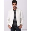 Mens jacket jacket lapel jacket and white men's spring jacket brand discount