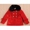 Children's clothing wholesale Tong Tong winter coat coat collar clip cotton thickened paragraph flou