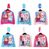 Frozen forzen girls long sleeve Hooded zip coat ice princess cartoon children coat