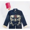 Men's spring men's Costume Wholesale Tang suit jacket embroidered long sleeved coat 8335 Shuanglong