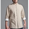 The new men's shirts modified cotton casual retro brand costume lay clothes