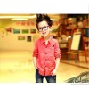 [2013] naughty baby boys shirt embroidered hat boys Korean children long sleeved shirts wholesale