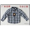 Manufacturers selling casual children's shirt boy long sleeved cotton shirt can be sample processing