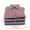 Children's shirt cotton small shirt Maria Tung 2014 new all-match Tong Korean fashion Plaid Shirt