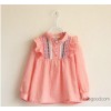 Folk style cotton long sleeved shirt wholesale 0.330399 Korean children children