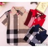 The child B Europe brand boys shirt shirt shirt in plaid shirt Tong Xia.