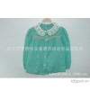 [Gucci] new autumn Korean girls shirt Lapel shirt sleeved lace plain girl