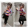 Malatang children's clothing wholesale 2015 new children fashion color dot shirt Lapel shirt girl