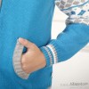 2014 children in the new autumn and winter coat collar handsome British style school sweater 8377