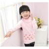 Syria sub T14 children sweater long sleeved jacket Kids Girls 12 new Hemp flowers braided cotton rou